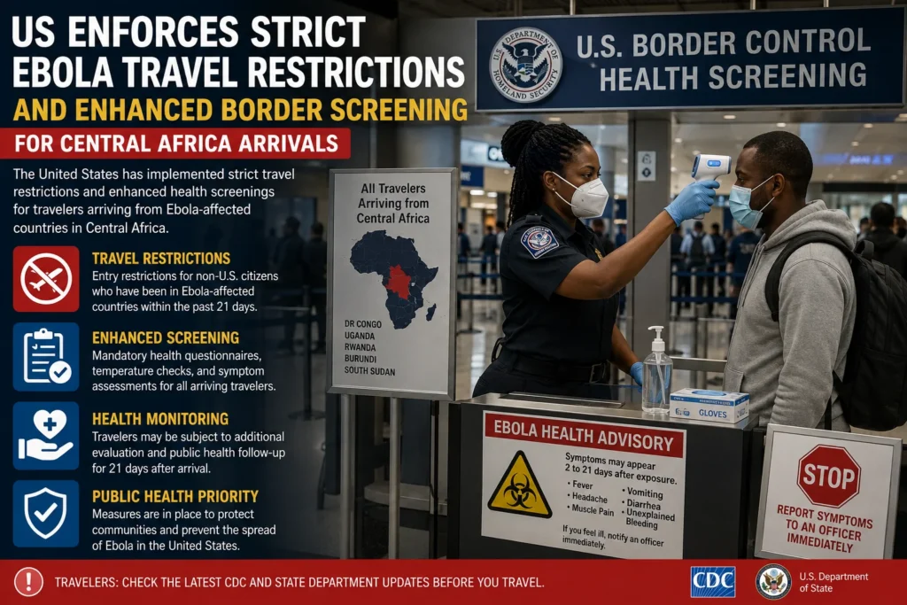 U.S. Ebola Border Screening Advisory