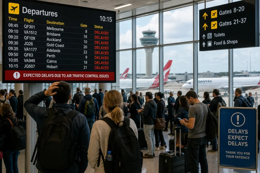 Unexpected Sydney Airport Flight Delays Expose