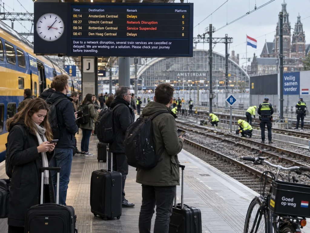 Amsterdam Station Service Disruption