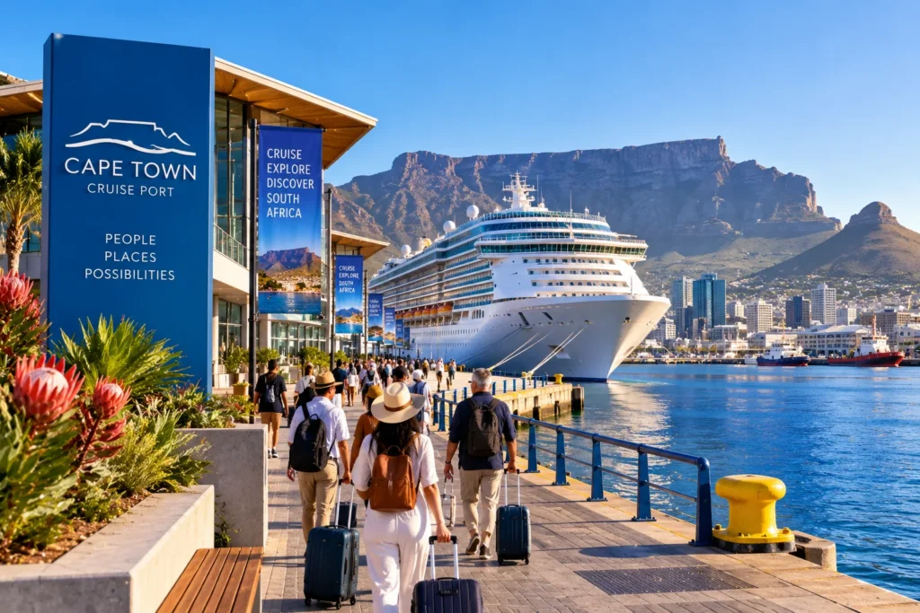 Cape Town Cruise Port Panorama