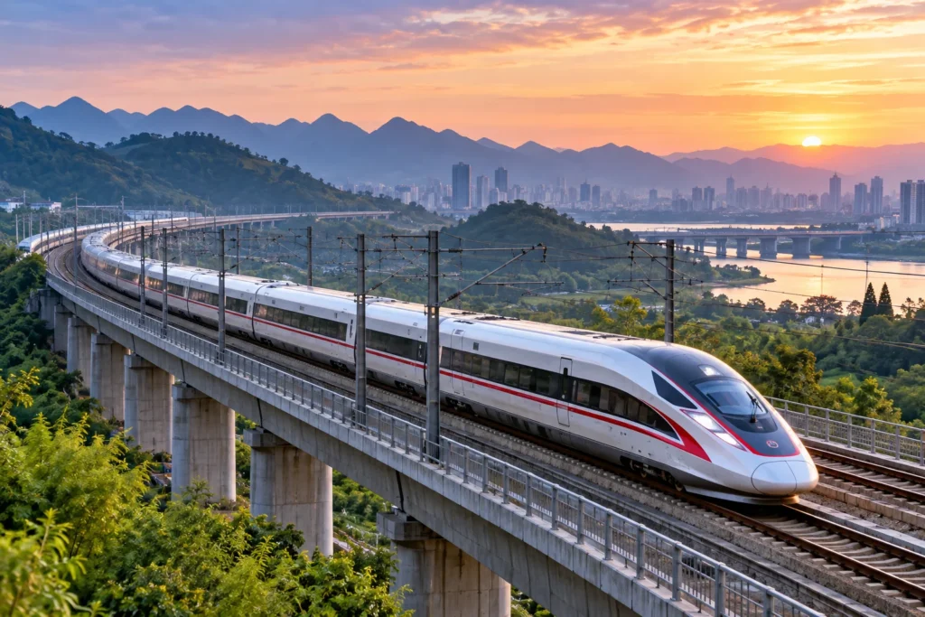 China Expands High-Speed Railway Network with Four New Lines Ahead of National Day Rush