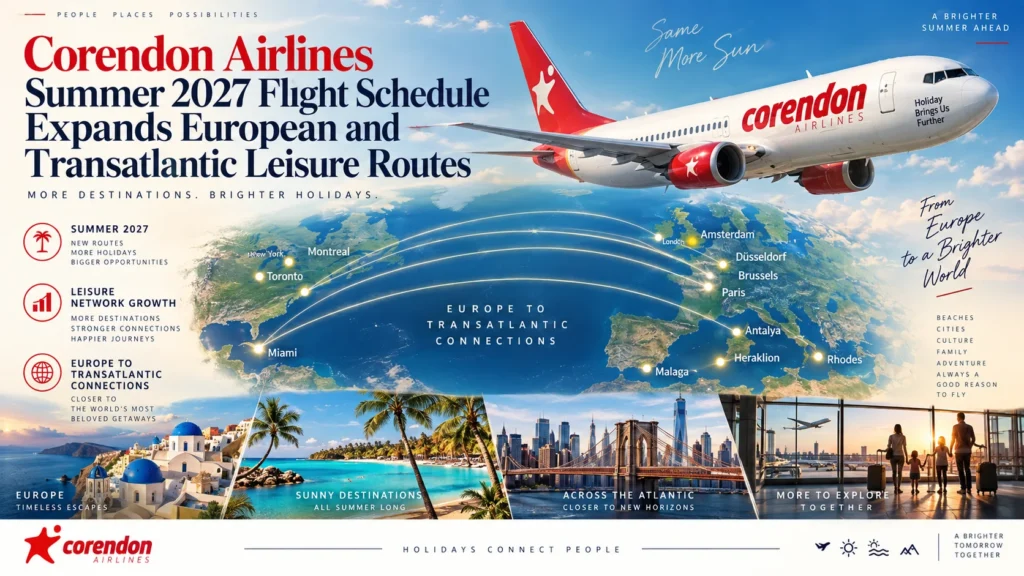Corendon Airlines Summer 2027 Horizons