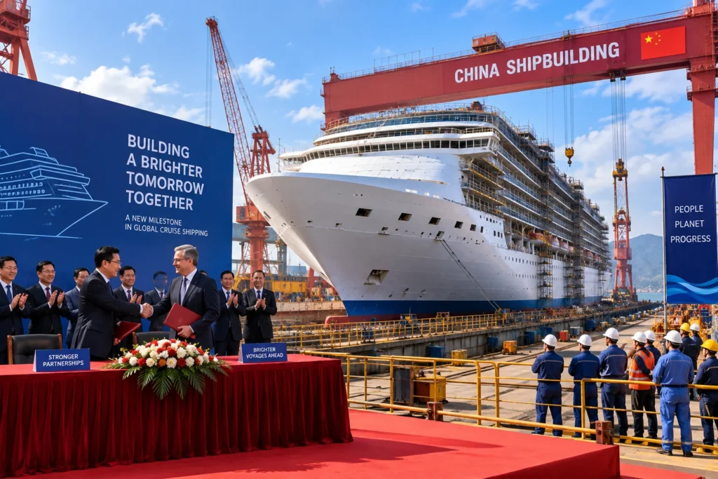 Cruise Shipbuilding Milestone Ceremony