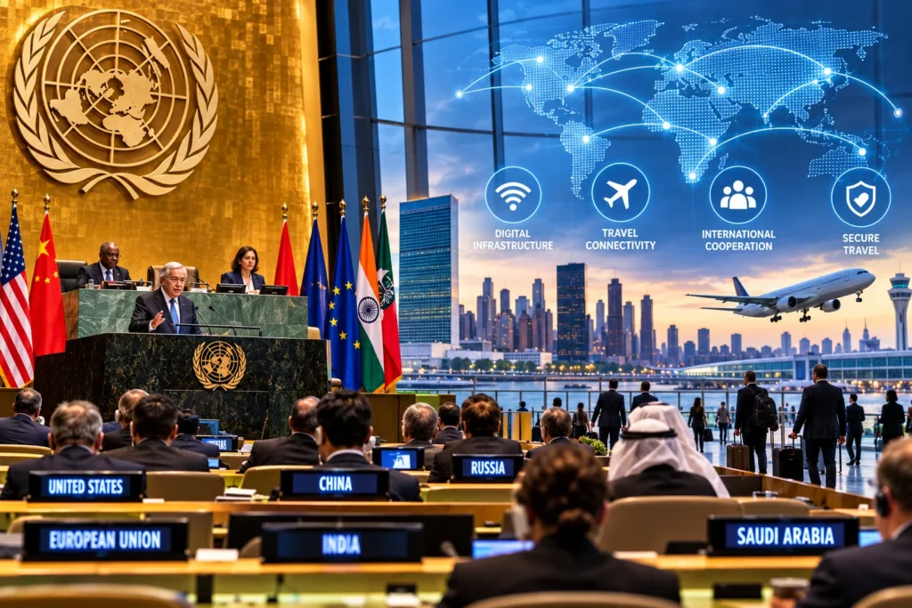 Diplomatic Tensions at UNGA Highlight Digital Infrastructure