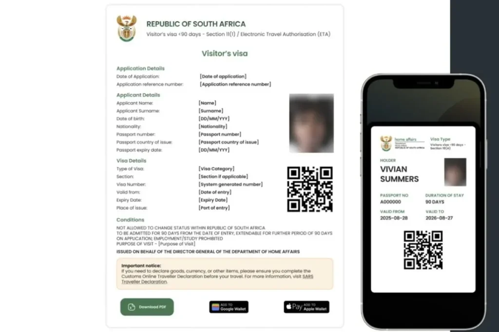 Digital Visas