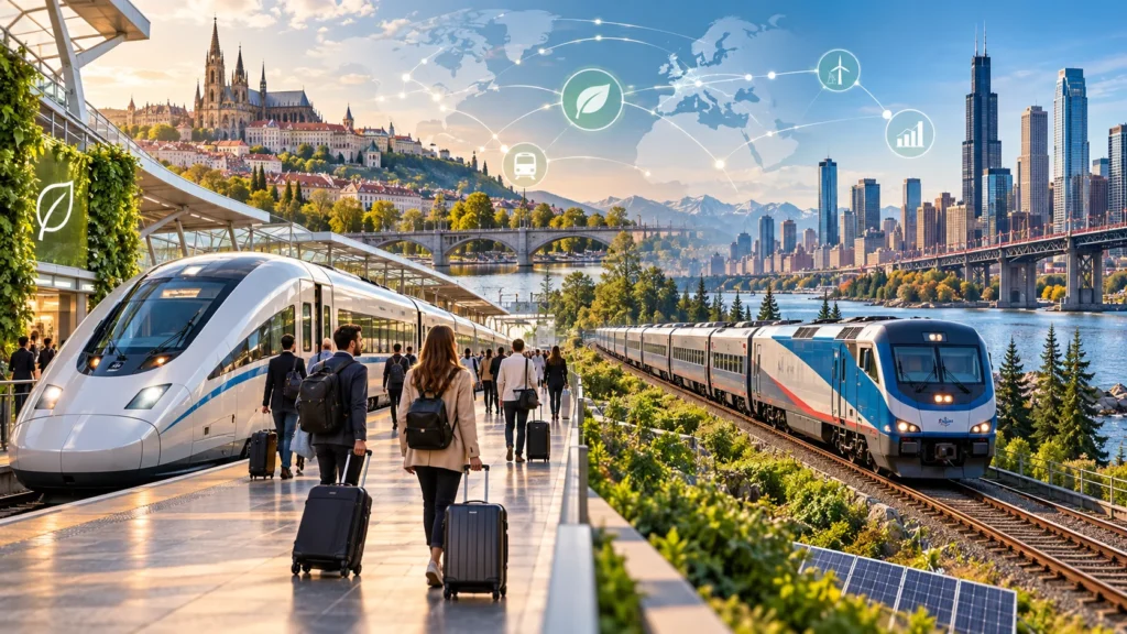 European and North American Passenger Rail Investments Drive Sustainable Travel