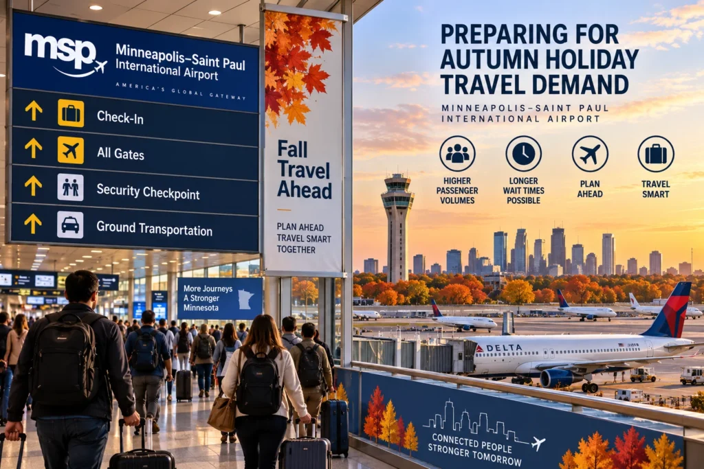 Fall Travel at MSP Airport
