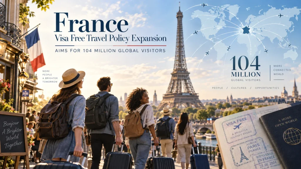 France Visa Free Travel Policy Expansion Aims for 104 Million Global Visitors