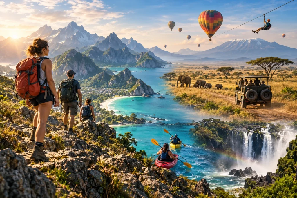 Global Adventure at Golden Hour
