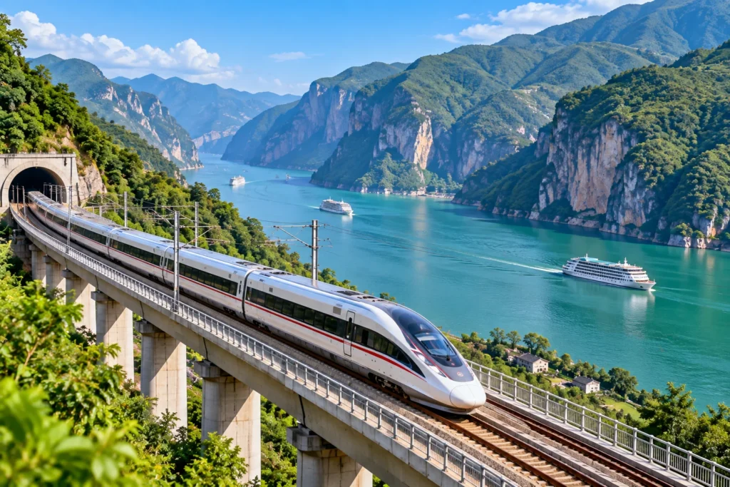 High-Speed Railway Line Opens Across Central China to Unlock Three Gorges Tourism