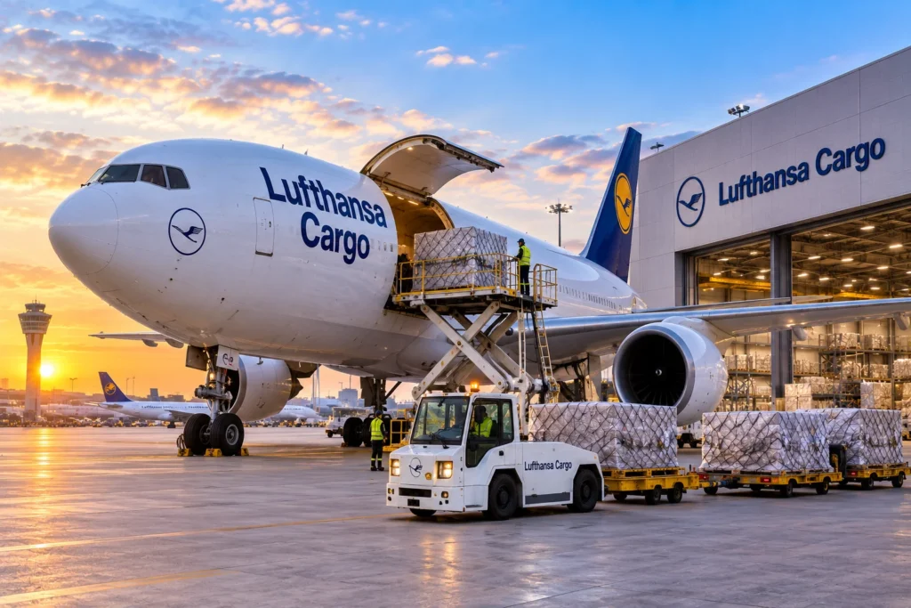 Lufthansa Cargo Sunset Operations
