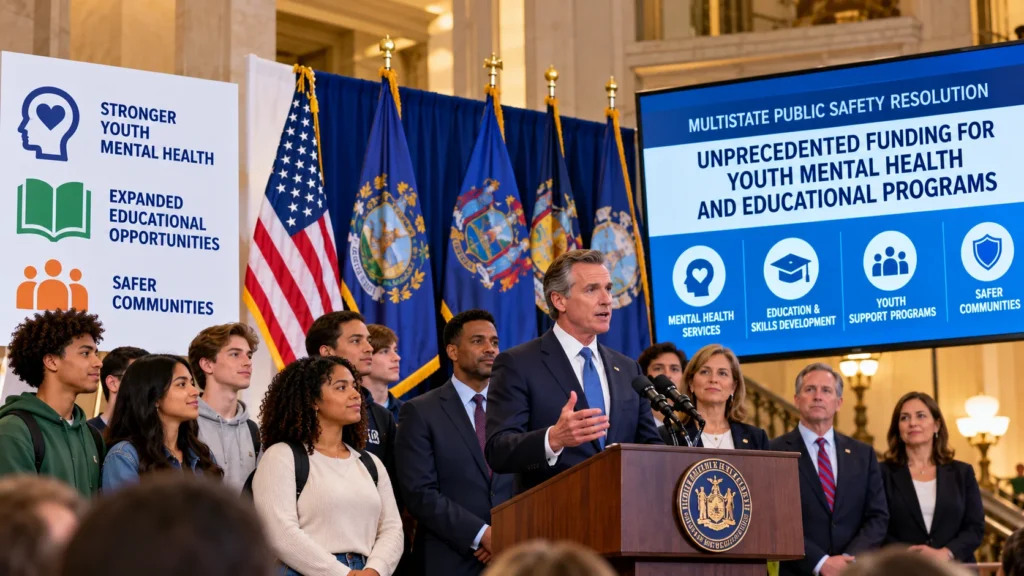 Multistate Public Safety Resolution Directs Unprecedented Funding to Youth Mental Health and Educational Programs