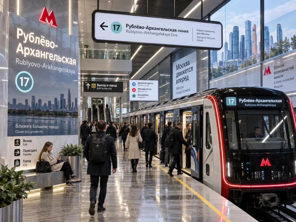 Rublyovo-Arkhangelskaya Metro Station
