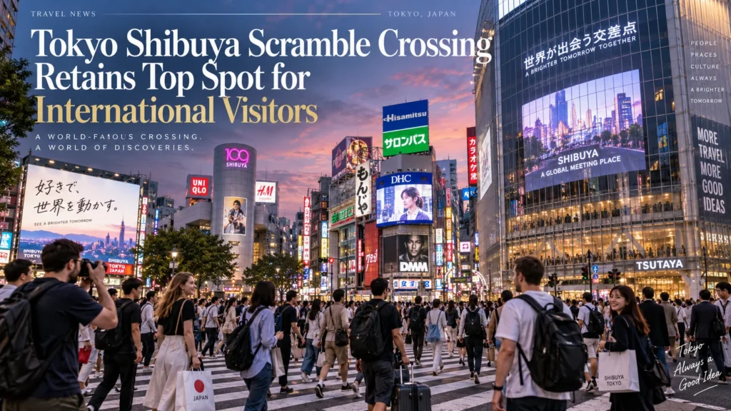 Shibuya Crossing Tokyo’s Global Meeting Place