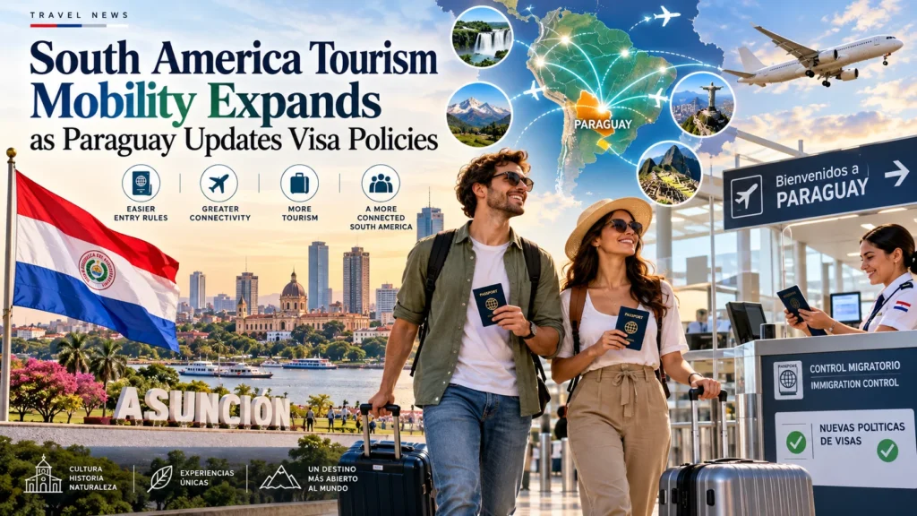 South America Tourism Mobility Expands as Paraguay Updates Visa Policies