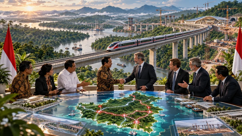 Trans-Kalimantan Railway Network Indonesia Explores Foreign Partnerships for Massive Borneo Transit Expans