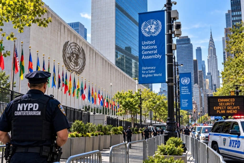 UN General Assembly Security Detail