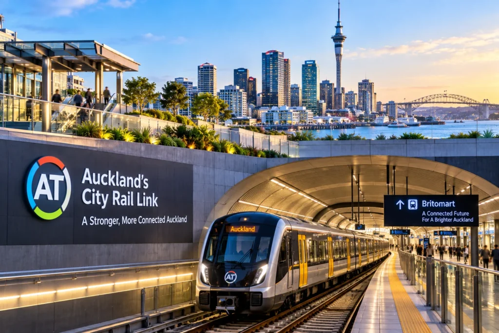 Underground Infrastructure Milestone Transforms Auckland Public Transport Network