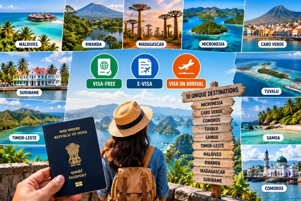 A Colorful Passport to 10 Destinations