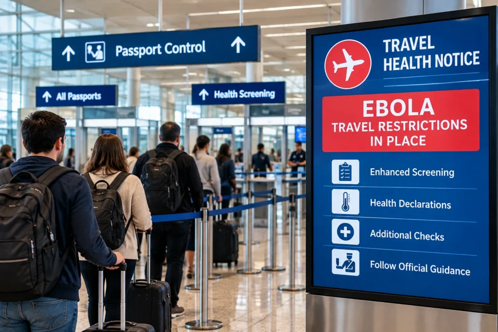 Airport Health Screening Queue