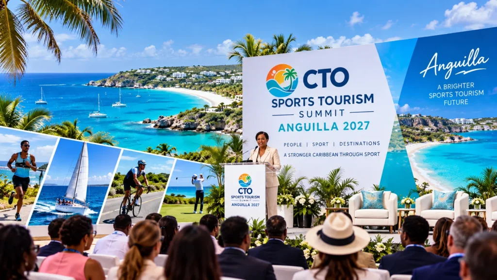 Anguilla Selected to Host Inaugural CTO Sports Tourism Summit in August 2027