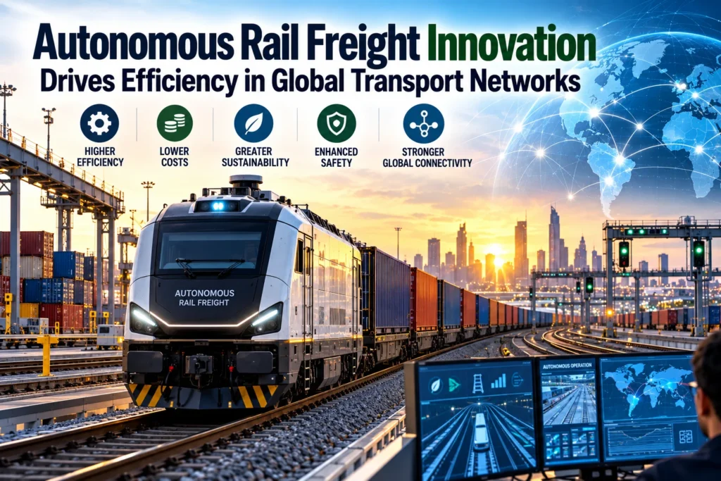 Autonomous Rail Freight Innovation Drives Efficiency in Global Transport Networks