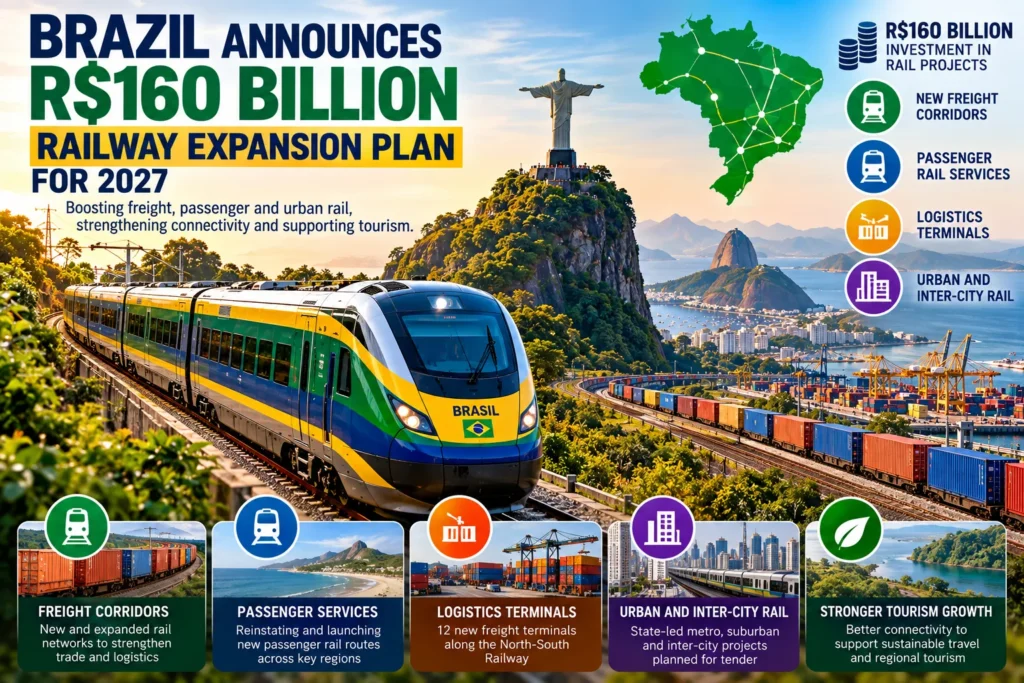 Brazil’s Rail Expansion Vision
