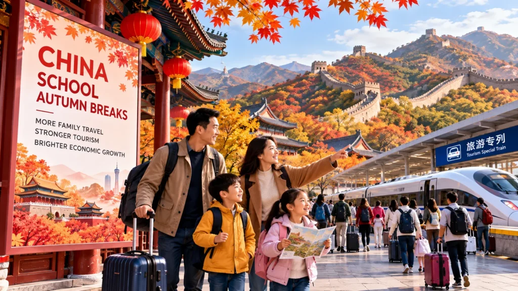China Introduces School Autumn Breaks to Spur Family Tourism Growth and Seasonal Economic Activity