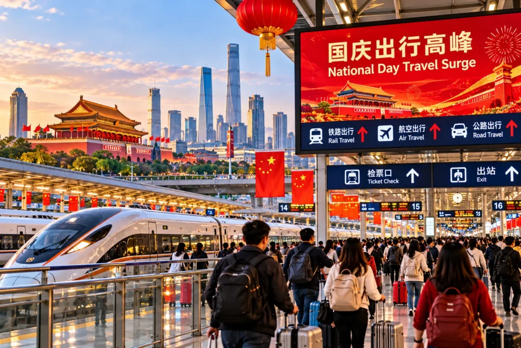 China National Day Tourism Surge Drives Record Regional Mobility and Travel Demand