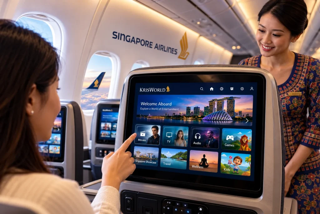 KrisWorld Inflight Entertainment Experience