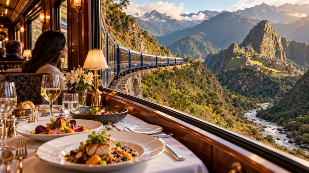 Luxury Train Through the Andes