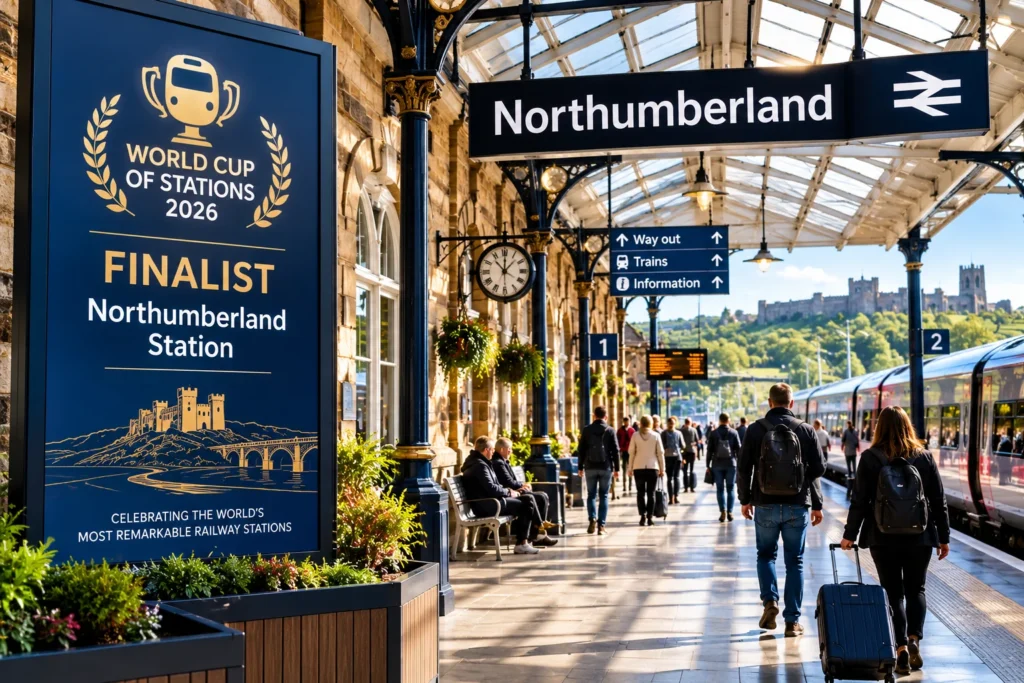 Northumberland Station Under Glass