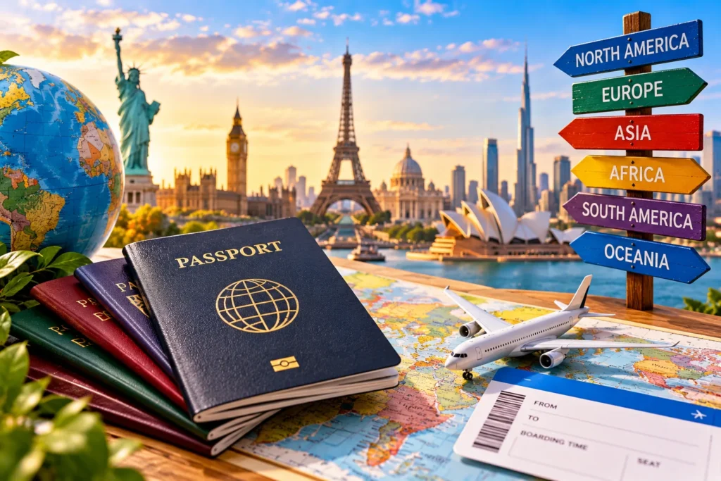 Passport Adventures Around the World