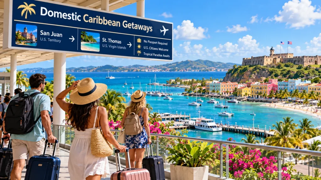 Passport-Free Caribbean Islands: Top Domestic Winter Travel Options for U.S. Citizens