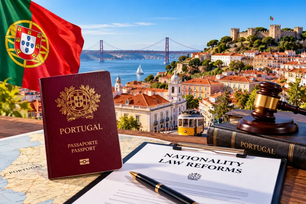 Portugal Immigration Law by Lisbon’s River