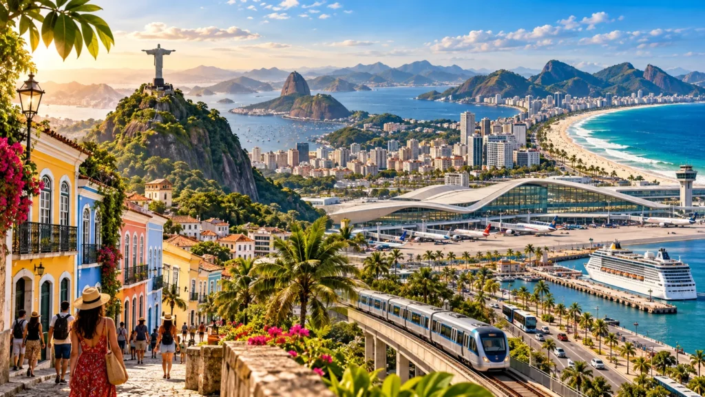 Rio Panorama Landmarks and Journey