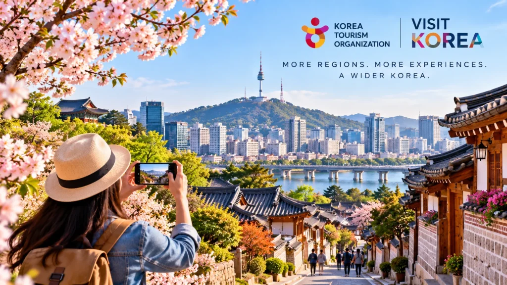 South Korea Regional Tourism Expansion Accelerated by New KTO Global Campaign