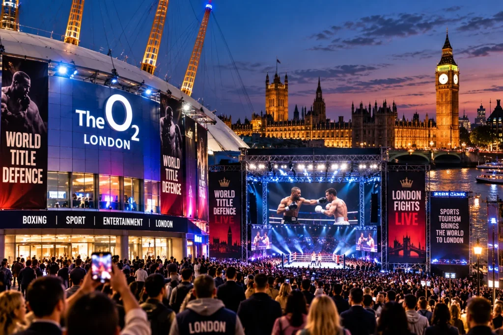 Sports Tourism London Surges as Heavyweight Boxing Title Defense Drives Capital Hospitality