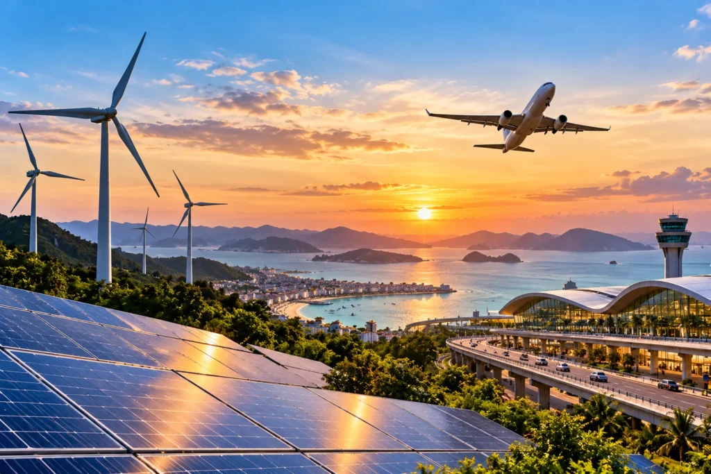 Sunset Horizon: Sustainable Travel