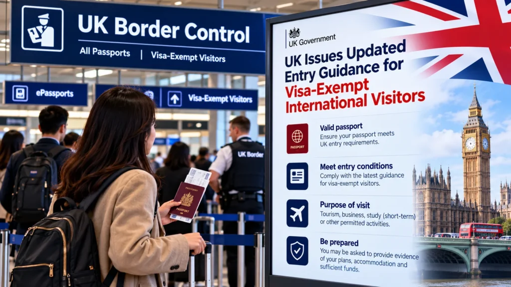 UK Border Control Travel Guidance