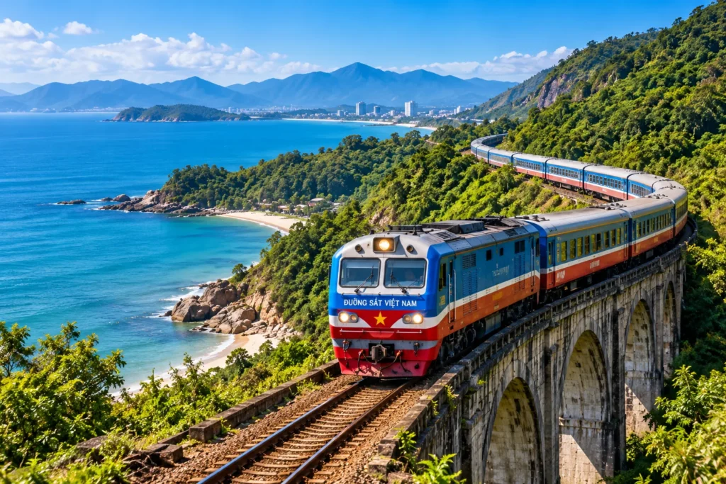 Vietnam Railway Tourism Gains Global Acclaim with World-Renowned Central Coast Routes