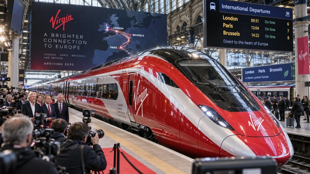Virgin’s High-Speed Europe Launch